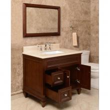 Icera V-6436.206 - Presley Vanity Cabinet, 36-in Walnut Brown
