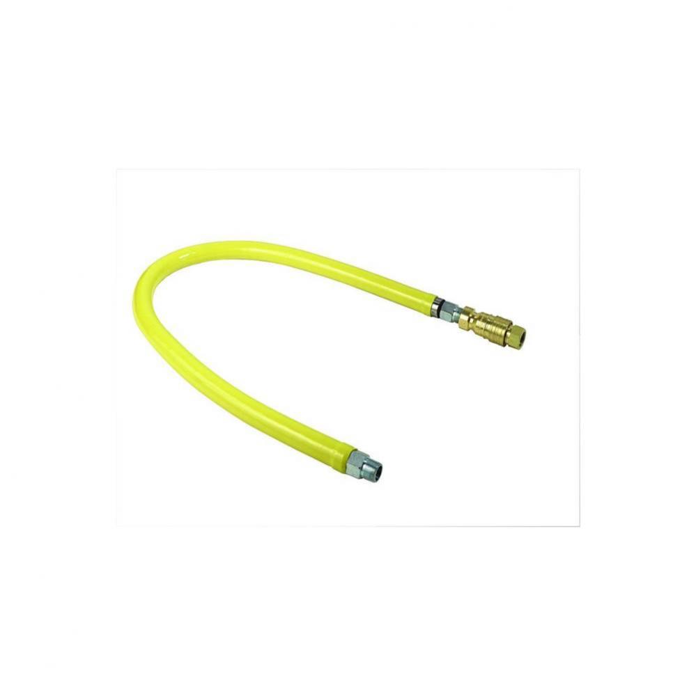 Gas Hose w/Quick Disconnect, 3/4' NPT, 12'' Long