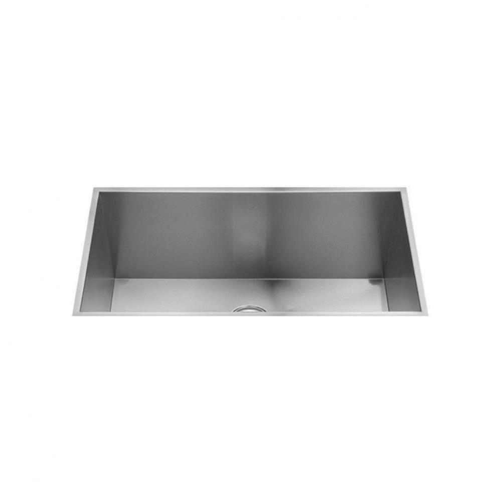 Urbanedge Utility Sink Undermount, Single 30X16X12