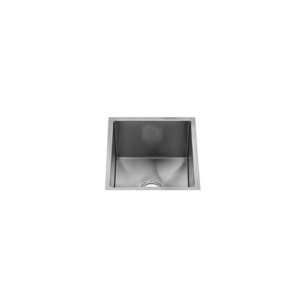 J7 Bar Sink Undermount 2In Drain, Single 12X15X7