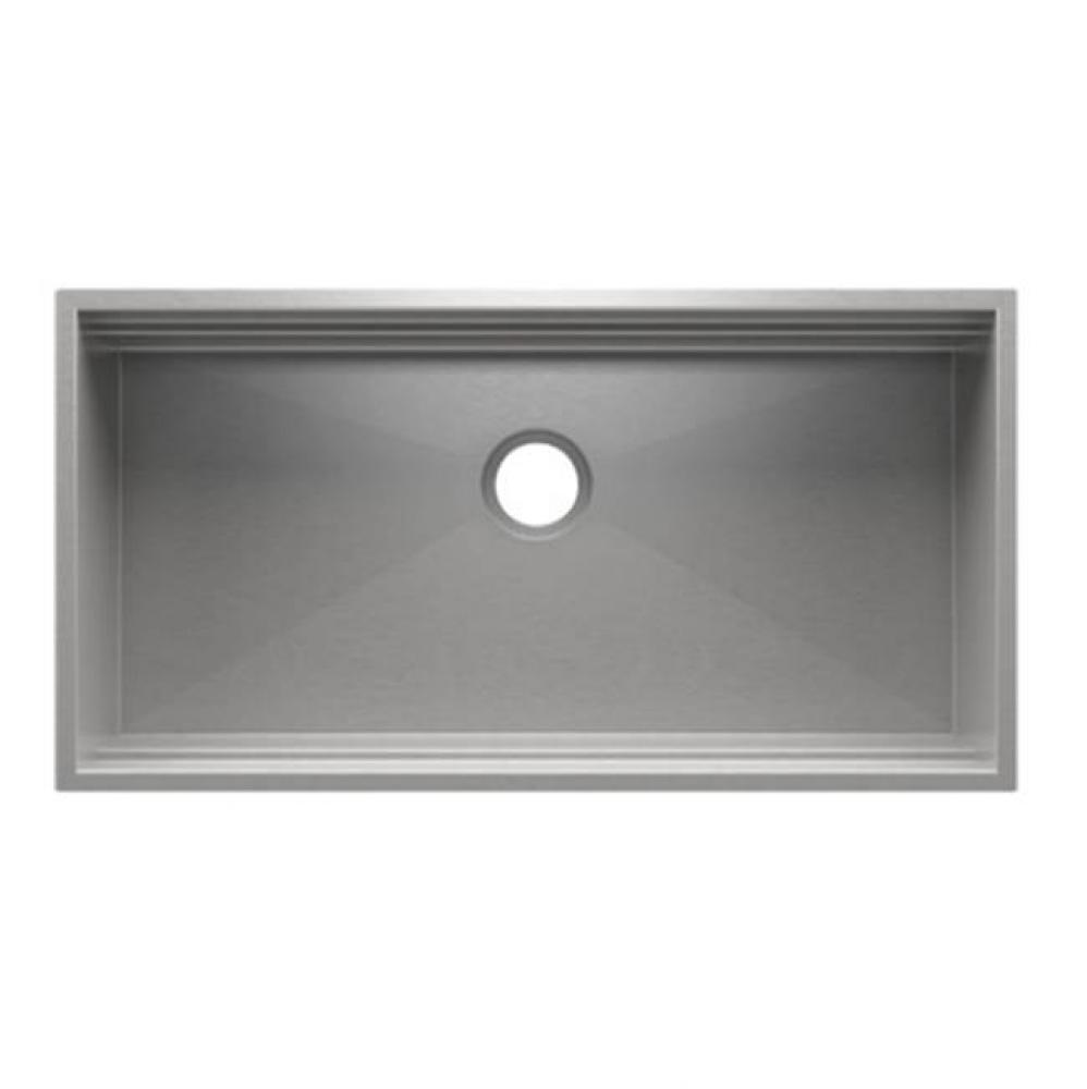 Smartstation Sink Reveal Undermount, No Acc., Single 36X17X10