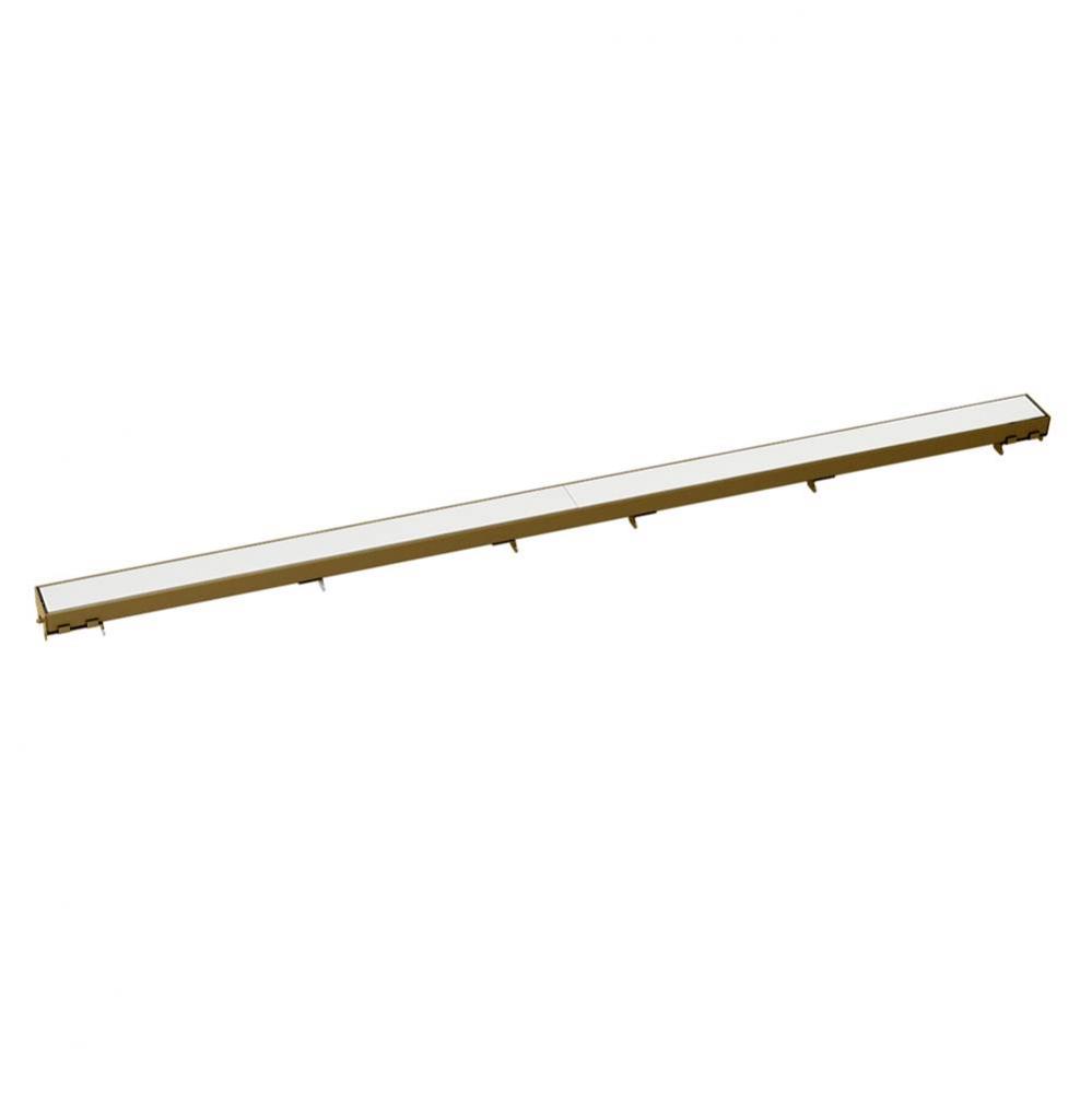 48'' Tile Insert Frame Assembly for S-TIF 65/S-TIFAS 65/S-TIFAS 99/FXTIF 65 in Satin Bro