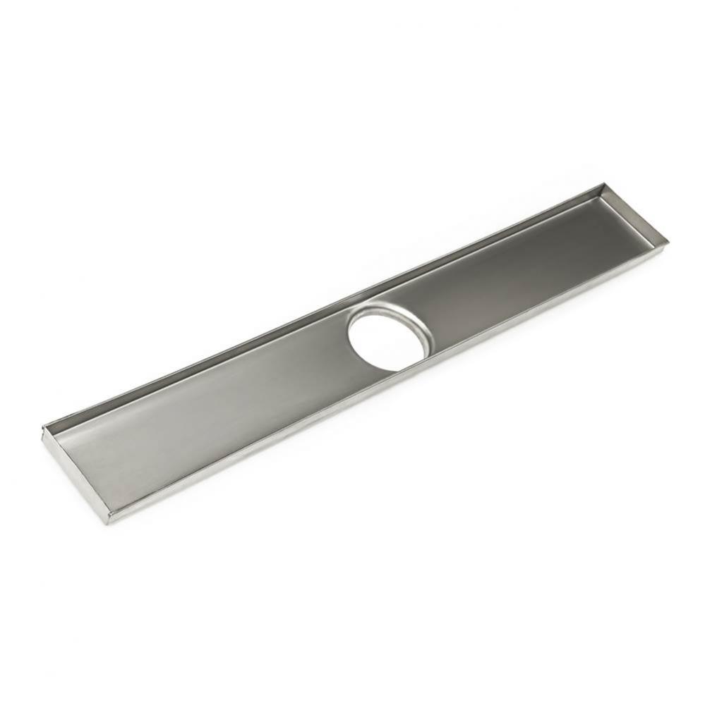 60'' Channel for FX 125 Series in Satin Stainless