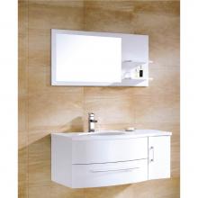 Adornus ADEN-43-HGW-Q - Aden Vanity, High Gloss White 43''