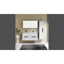 Adornus YAKIRA-48-HGW-C - Yakira Double Vanity, High Gloss White