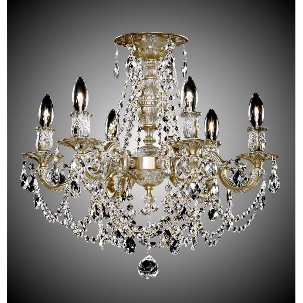6 Light Biella Flush