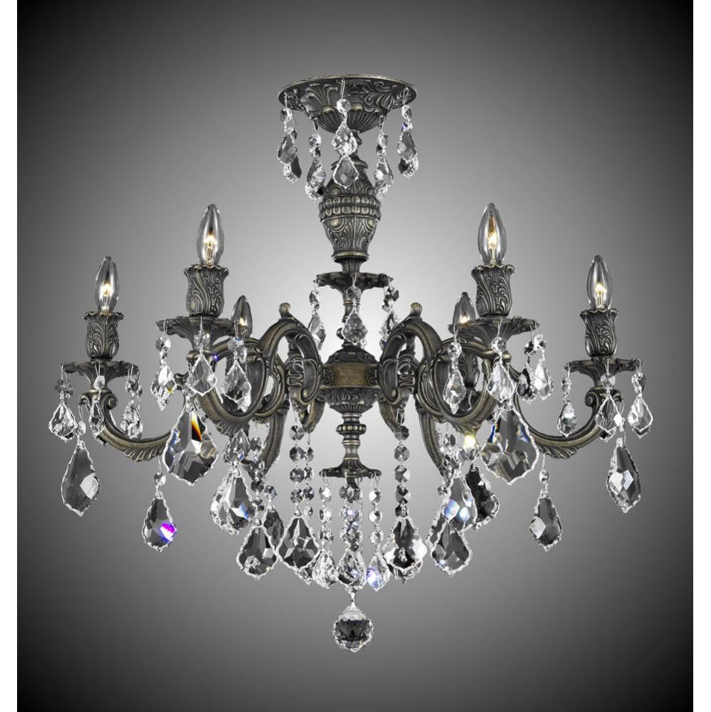 6 Light Marlena Flush