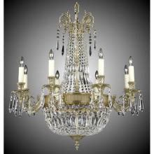 American Brass And Crystal CH2142-P-16G-ST - 8+ 8 Light Finisterra