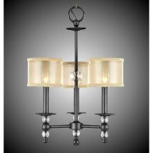 American Brass And Crystal CH3201H-37G-ST-GL - 4 Light Magro Stem Chandelier with