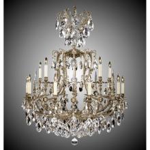 American Brass And Crystal CH7028-O-02G-ST - 10+5 Light Parisian