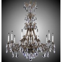 American Brass And Crystal CH9636-A-10G-ST - 10 Light Chateau