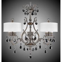 American Brass And Crystal CH9663-ASGT-05S-PI-BK - 9 Light Chateau