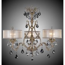 American Brass And Crystal CH9664-OLN-05S-ST-PG - 9 Light Chateau