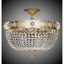 American Brass And Crystal FM8003-S-04G - 9 Light Valencia Flush