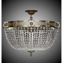 American Brass And Crystal FM8004-S-10W - 12 Light Valencia Flush