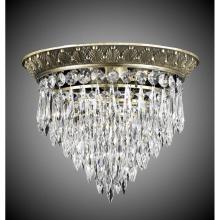American Brass And Crystal FM8815-US-05S - 15''W L.E.D Corinthian SPIRE Flush