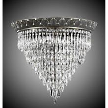 American Brass And Crystal FM8822-U-13S - 22'' L.E.D Corinthian SPIRE Flush
