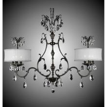 American Brass And Crystal IL9667-ATK-01G-PI-GL - 10 Light Chateau Island