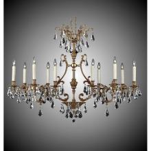 American Brass And Crystal IL9674-2-O-02G-PI - 10 Light 2 Arm Chateau Island