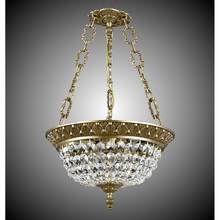 American Brass And Crystal PD8212-S-02G - 12''W 3 Light Corinthian