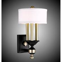 American Brass And Crystal WS5401-37G-ST-WH - 4 Light Kensington Extened Wall Sconce with