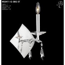 American Brass And Crystal WS5411 - 1 MAX 40