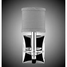 American Brass And Crystal WS5481-37G-ST-WH - 1 Light Kensington Wall Sconce with