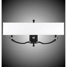 American Brass And Crystal WS5485-37G-ST-HL - 2 Light Kensington Wall Sconce with Extended Rectangular