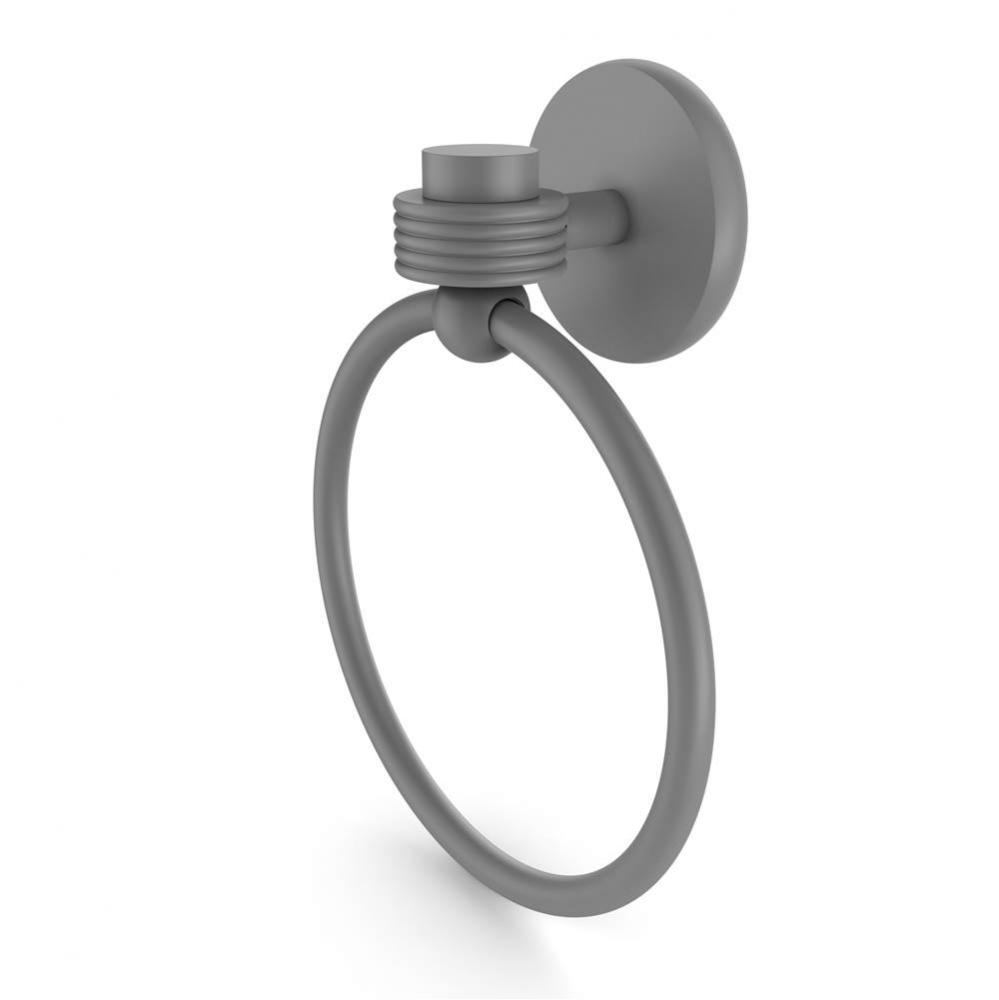 Satellite Orbit One Collection Towel Ring with Groovy Accent