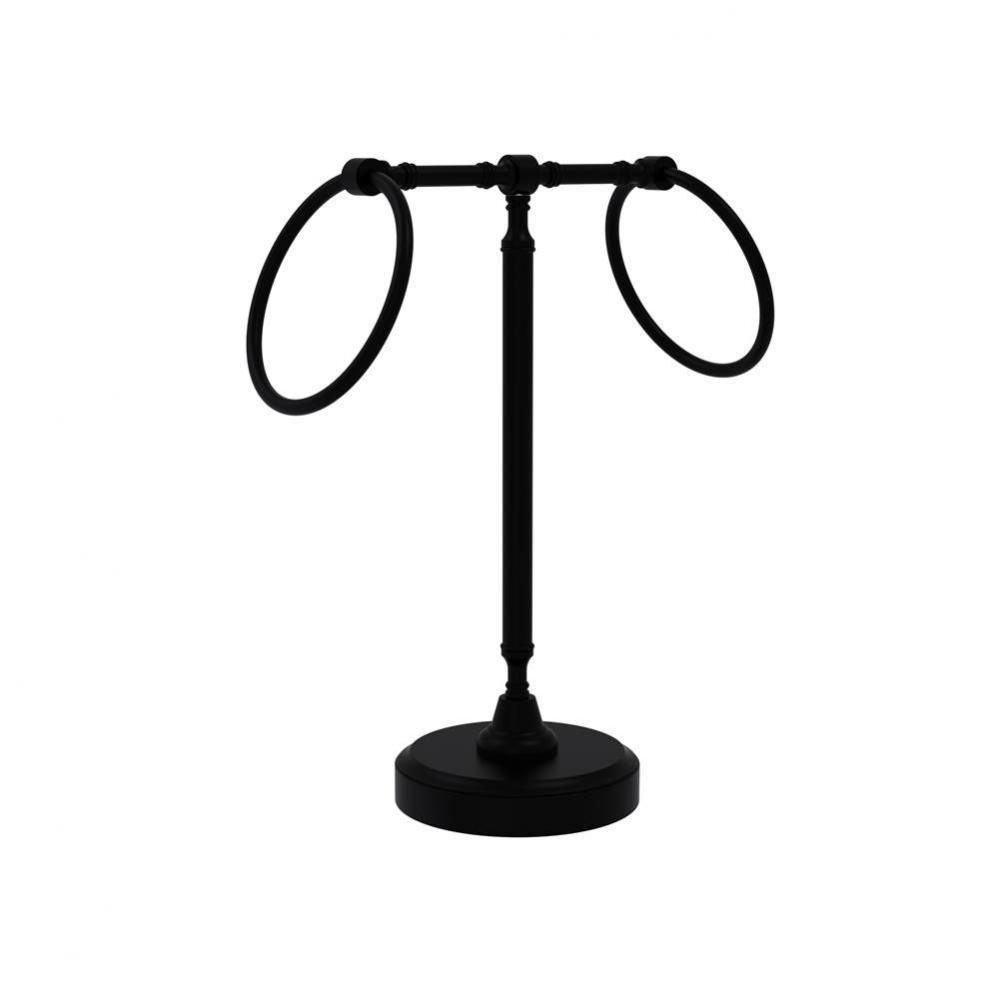 Vanity Top 2 Towel Ring Guest Towel Holder