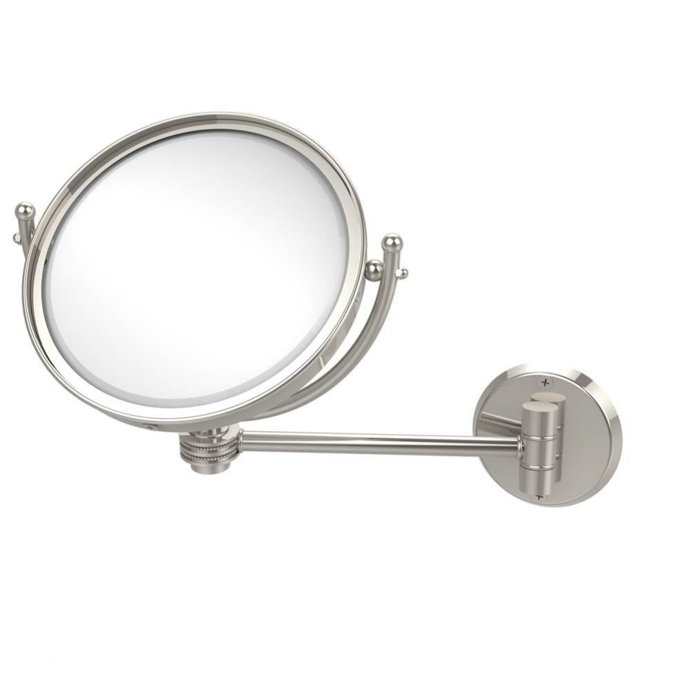 8 Inch Wall Mounted Make-Up Mirror 5X Magnification