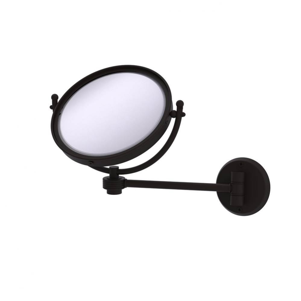 8 Inch Wall Mounted Make-Up Mirror 5X Magnification