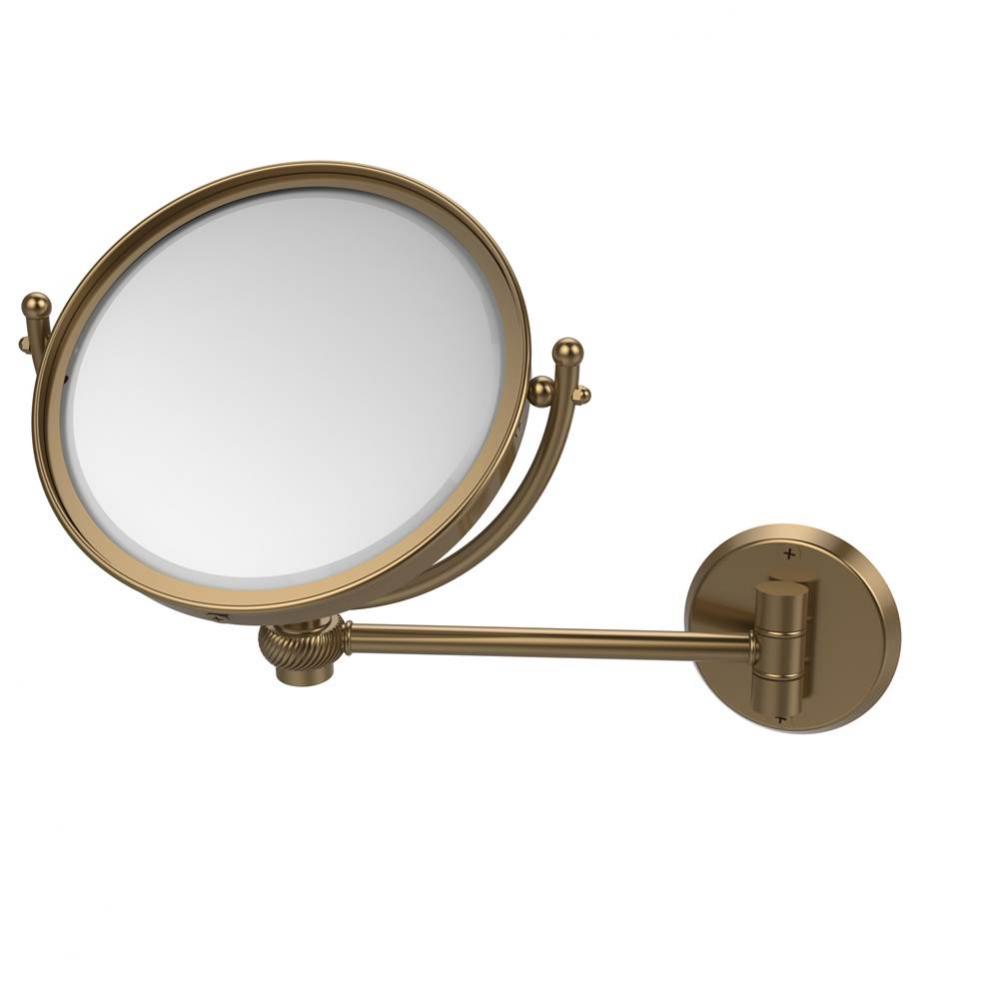 8 Inch Wall Mounted Make-Up Mirror 5X Magnification