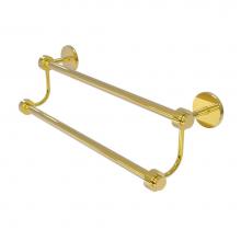 Allied Brass 7272/30-PB - Satellite Orbit Two 30 Inch Double Towel Bar