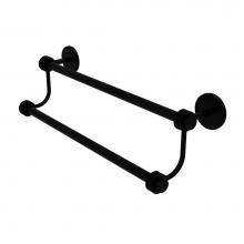 Allied Brass 7272D/30-BKM - 30 Inch Double Towel Bar