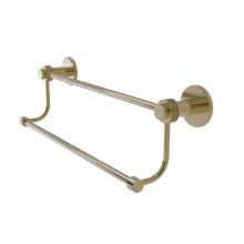 Allied Brass 9072D/36-UNL - Mercury Collection 36 Inch Double Towel Bar with Dotted Accents