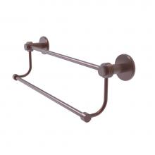 Allied Brass 9072G/36-CA - Mercury Collection 36 Inch Double Towel Bar with Groovy Accents