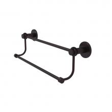 Allied Brass 9072T/36-ABR - Mercury Collection 36 Inch Double Towel Bar with Twist Accents