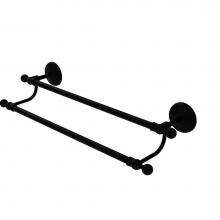 Allied Brass MC-72/30-BKM - Monte Carlo Collection 30 Inch Double Towel Bar