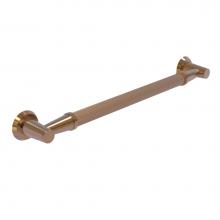 Allied Brass MD-GRR-24-BBR - 24 Inch Reeded Grab Bar