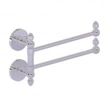 Allied Brass P1000-GTB-2-PC - Prestige Skyline Collection 2 Swing Arm Towel Rail