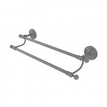 Allied Brass QN-72/36-GYM - Que New Collection 36 Inch Double Towel Bar