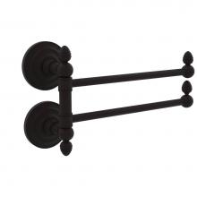 Allied Brass QN-GTB-2-ORB - Que New Collection 2 Swing Arm Towel Rail