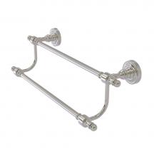 Allied Brass RD-72/18-SN - Retro Dot Collection 18 Inch Double Towel Bar