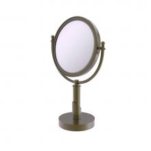 Allied Brass SH-4/3X-ABR - Soho Collection 8 Inch Vanity Top Make-Up Mirror 3X Magnification