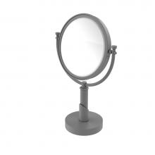 Allied Brass TR-4/3X-GYM - Tribecca Collection 8 Inch Vanity Top Make-Up Mirror 3X Magnification