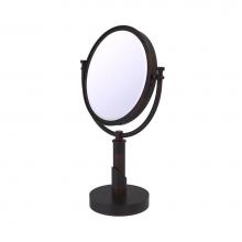 Allied Brass TR-4/4X-VB - Tribecca Collection 8 Inch Vanity Top Make-Up Mirror 4X Magnification