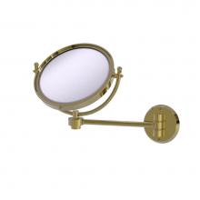 Allied Brass WM-5/5X-UNL - 8 Inch Wall Mounted Make-Up Mirror 5X Magnification