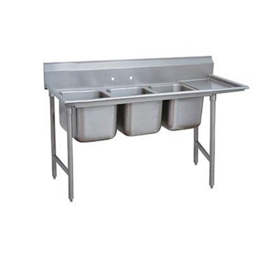 Regaline Sink, 3-compartment