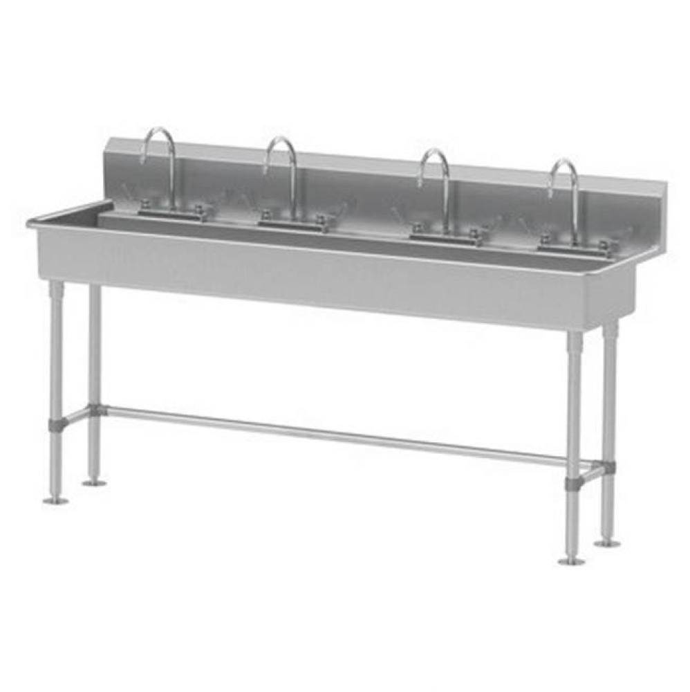 Multiwash Hand Sink With Rear Deck